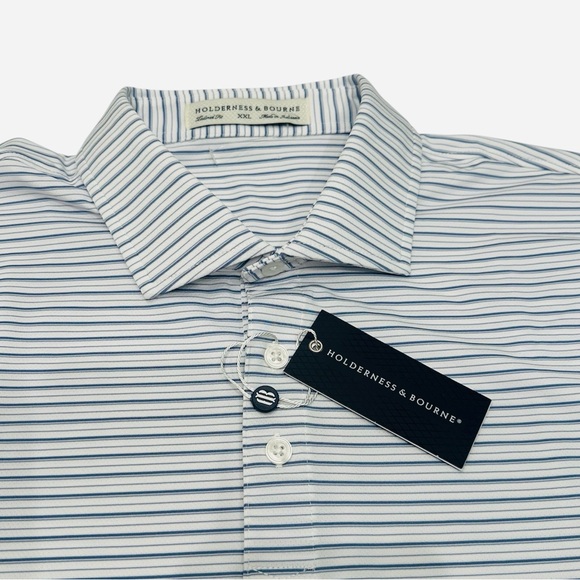 Holderness &Bourne Men’s Golf Polo The Turnbull Shirt ABL Sz XXL NWT